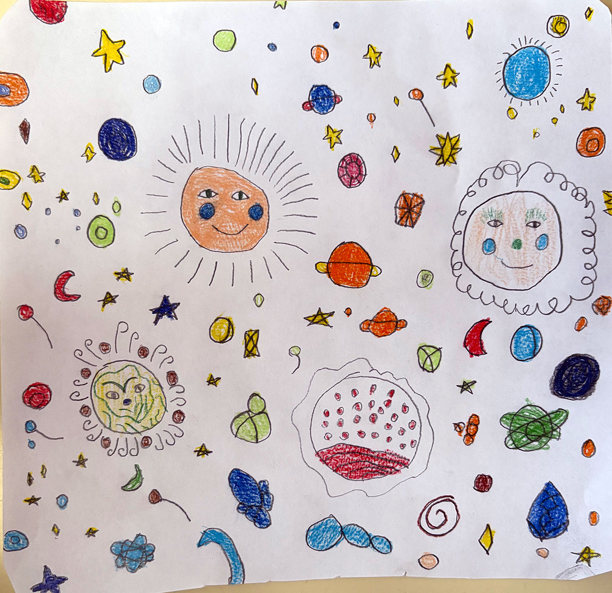 Такмичарски рад бр. 2 Јана Лалић, седам година ОШ ,,Алекса Шантић” 1/1, Калуђерица -Београд Назив романа: Велика космичка авантура