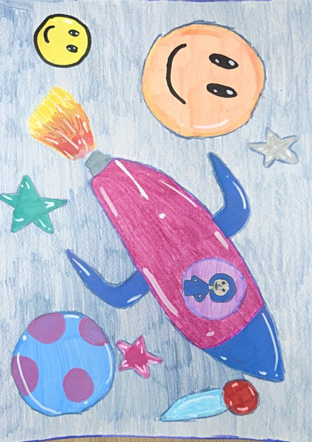 Такмичарски рад бр.13 Невена Божановић 4/2 Основна школа ,,Вук Караџић“ Кладово Назив романа: „Велика космичка авантура”