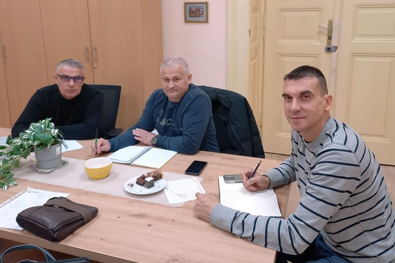 Домаћини –Огњен Андринчин (градски већник), Милош Алексић (Одељење друштвених делатности) и Милан Гагрчин (ССГС)