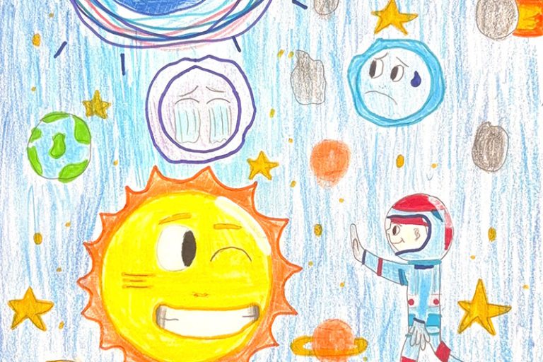 Такмичарски рад бр. 5 Сташа Ђорђевић, четврти разред Основна школа ,,Вук Караџић“, Кладово Назив романа: Велика космичка авантура