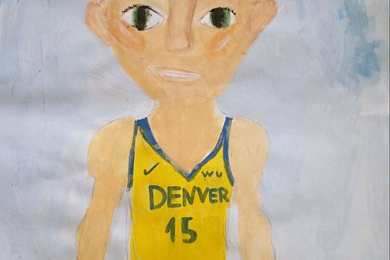 Карикатура 24: Никола Јокић Аутор: Дуња Џиновић 5. разред ОШ „Лаза К. Лазаревић“ Шабац Ментор: Тања Павловић