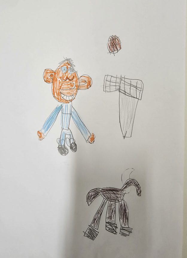 Карикатура 100: Никола Јокић Аутор : Настја Дражић 1р. Српска допунска школа, Кипар Ментор: Драгана Христу