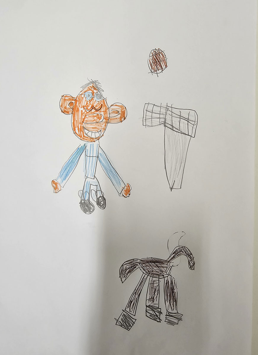 Карикатура 100: Никола Јокић Аутор : Настја Дражић 1р. Српска допунска школа, Кипар Ментор: Драгана Христу