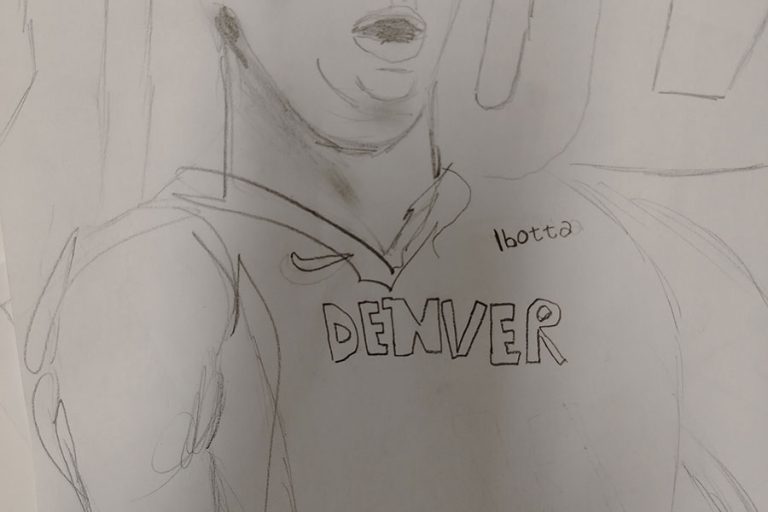 Карикатура 118: Никола Јокић Аутор : Душан Дабић, 8/4, ОШ „Вук Караџић“, Пожаревац Ментор: Марина Деспот