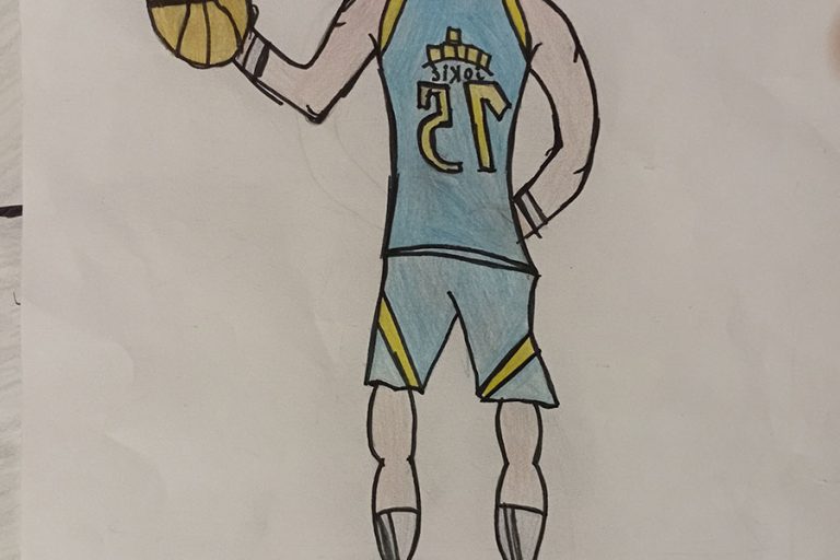 Карикатура 145: Никола Јокић Аутор: Даница Николић 8/1 ОШ,, Моша Пијаде " М.Црниће Ментор: Горан Стевић