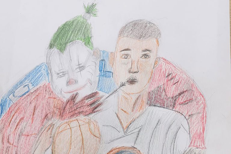 Карикатура 151: Никола Јокић Аутор: Васил Трифуновић 7/5 ОШ „Јован Цвијић“ Костолац Ментор: Милена Сузић