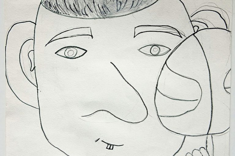 Карикатура 196: Никола Јокић Аутор: Лана Станојевић и Јања Милић, 6/1 ОШ „Угрин Бранковић“, Кучево Ментор: Саша Драгојевић