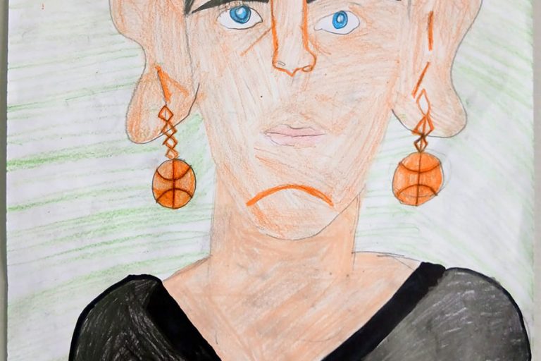 Карикатура 204: Никола Јокић Аутор: Мија Милосављевић, 8/2 ОШ „Угрин Бранковић“, Кучево Ментор: Саша Драгојевић