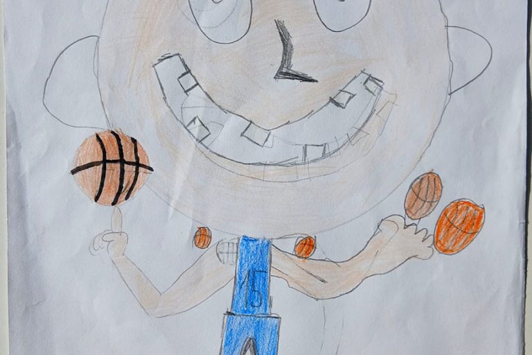 Карикатура 226: Никола Јокић Аутор: Урош Станојловић, 5/1 ОШ „Угрин Бранковић“, Кучево Ментор: Саша Драгојевић