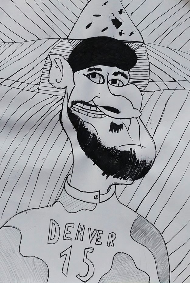 231 Карикатура 231: Никола Јокић Аутор: Урош Крстић, 5/4 ОШ „Доситеј Обрадовић“ Пожаревац Ментор: Јованка Ликар