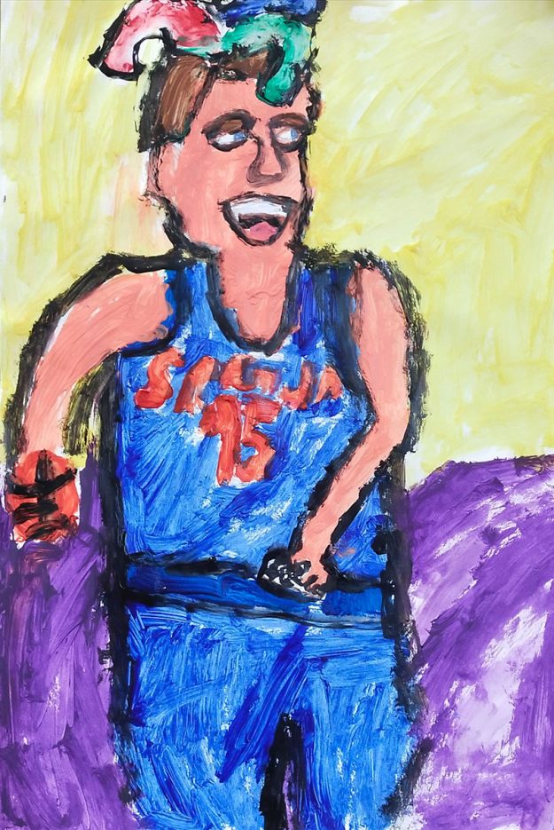 233 Карикатура 233: Никола Јокић Аутор: Стеван Јовичић, 6/2 ОШ „Доситеј Обрадовић“ Пожаревац Ментор: Јованка Ликар