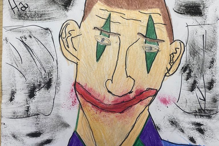 Карикатура 75: Никола Јокић Аутор : Лена Драгутиновић, 4/5 ОШ „Др Јован Цвејић", Смедерево Ментор: Наташа Обрадовић