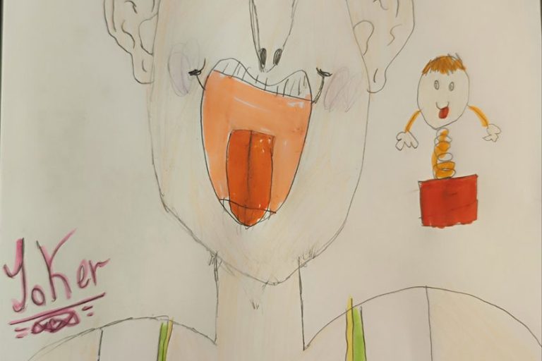 Карикатура 97: Никола Јокић Аутор : Илијана Спасеновић 4.р. Српска допунска школа, Кипар Ментор: Драгана Христу