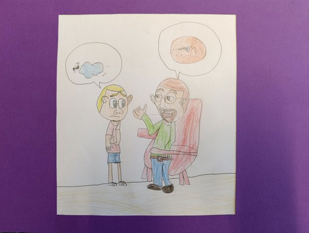 Такмичарски рад 106 Аутор: Магдалена Јевтић, V3 ОШ ,, Дуле Караклајић“ Лазаревац Роман: „ Дечак који је путовао кроз романе “,(стр. 16) Ментор: Анка Стојановић, наст.