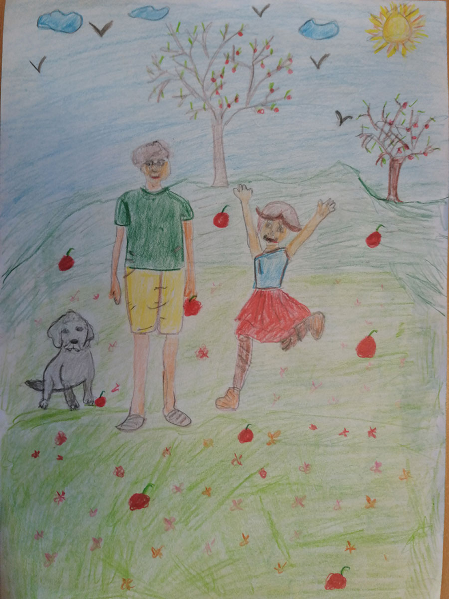 Такмичарски рад 147 Аутор: Павле Спасевски 4-1 ОШ „Душан Јерковић“, Банатски Карловац Назив дела „Позориштанца за разна друштванца“. Илустрација текста „ Шта је Њутну на главу пало, док се хтеде одморити мало“ Ментор: Драгана Ђукановић