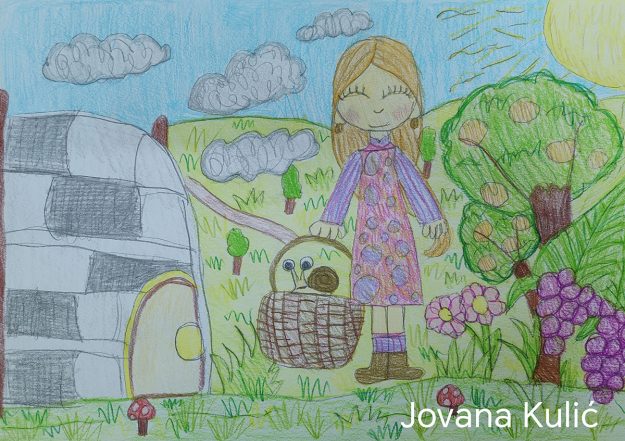 Такмичарски рад 153 Аутор: Јована Кулић 3/2 ОШ „Наталија Нана Недељковић“, Грошница, Крагујевац Назив дела: „Пужић Влада из Спорограда“ Ментор: Ивана Иванковић