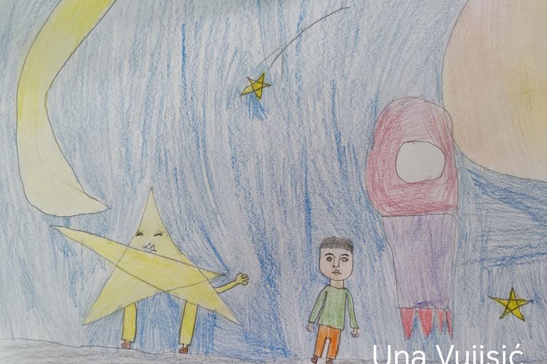 Такмичарски рад 157 Аутор: Уна Вујисић 3/2 ОШ „Наталија Нана Недељковић“, Грошница, Крагујевац Назив дела: „Звездана тајна“ Ментор: Ивана Иванковић