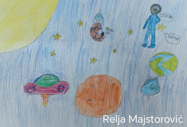 Такмичарски рад 159 Аутор: Реља Мајсторовић 3/2 ОШ „Наталија Нана Недељковић“, Грошница, Крагујевац Назив дела: „Звездана тајна“ Ментор: Ивана Иванковић