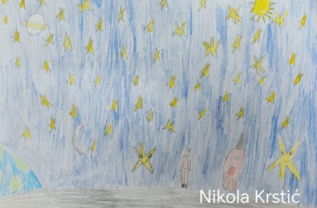 Такмичарски рад 160 Аутор: Никола Крстић 3/2 ОШ „Наталија Нана Недељковић“, Грошница, Крагујевац Назив дела: „Звездана тајна“ Ментор: Ивана Иванковић