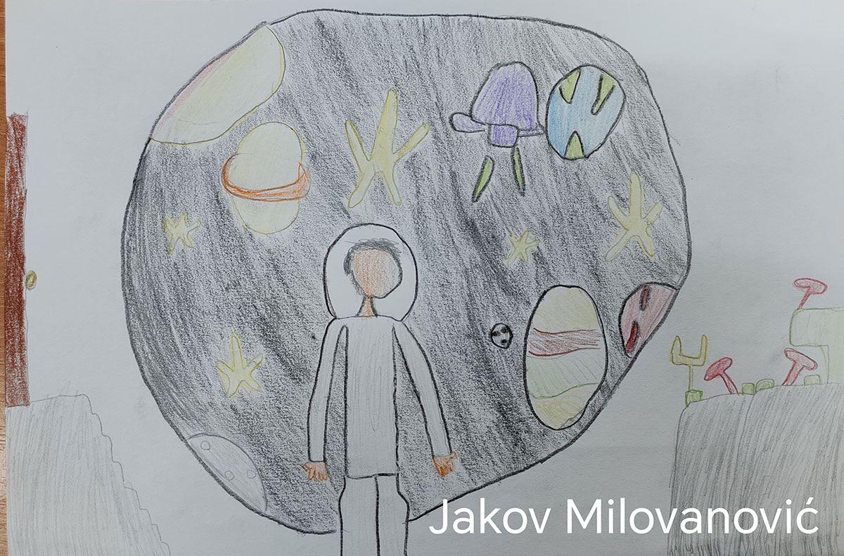 Такмичарски рад 161 Аутор: Јаков Миловановић 3/2 ОШ „Наталија Нана Недељковић“, Грошница, Крагујевац Назив дела: „Звездана тајна“ Ментор: Ивана Иванковић