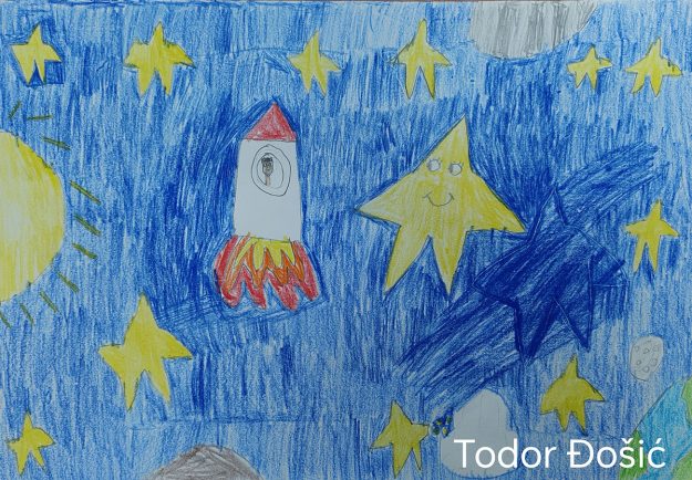 Такмичарски рад 162 Аутор: Тодор Ђошић 3/2 ОШ „Наталија Нана Недељковић“, Грошница, Крагујевац Назив дела: „Звездана тајна“ Ментор: Ивана Иванковић