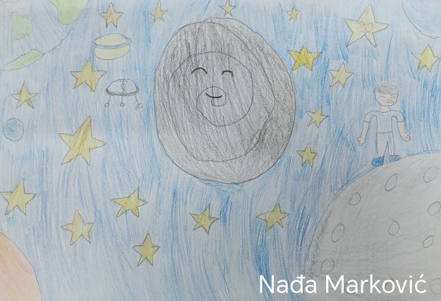 Такмичарски рад 164 Аутор: Нађа Марковић 3/2 ОШ „Наталија Нана Недељковић“, Грошница, Крагујевац Назив дела: „Звездана тајна“ Ментор: Ивана Иванковић