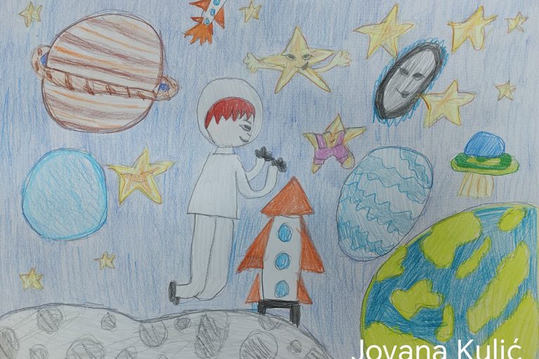 Такмичарски рад 165 Аутор: Јована Кулић 3/2 ОШ „Наталија Нана Недељковић“, Грошница, Крагујевац Назив дела: „Звездана тајна“ Ментор: Ивана Иванковић