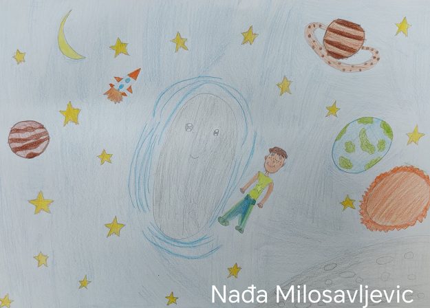 Такмичарски рад 166 Аутор: Нађа Милосављевић 3/2 ОШ „Наталија Нана Недељковић“, Грошница, Крагујевац Назив дела: „Звездана тајна“ Ментор: Ивана Иванковић