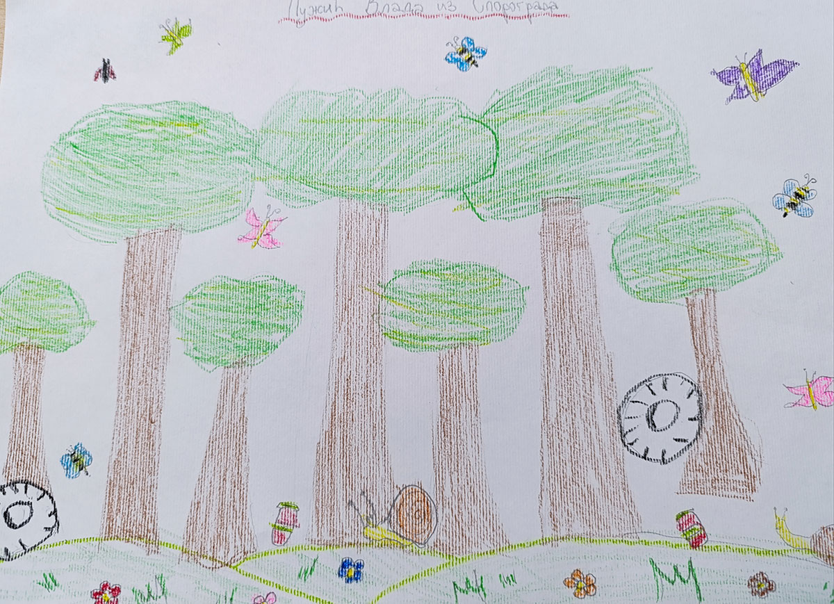 Такмичарски рад 174 Аутор: Симона Новаковић 4/4 ОШ „Марија Трандафил “,Ветерник Назив дела: „Пужић Влада из Спорограда “ Ментор: Нинослава Ћук, учитељица