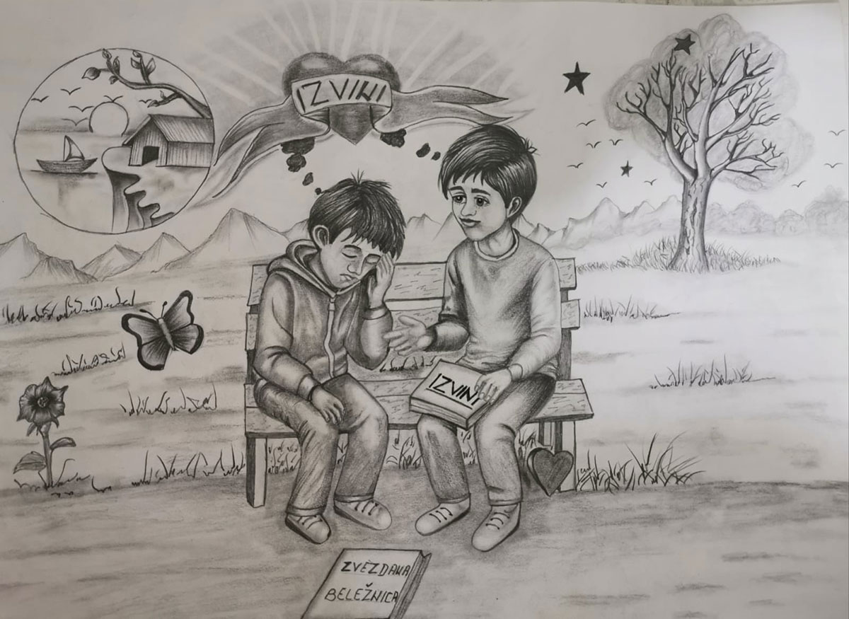 Такмичарски рад 190 Аутор: Аиша Љајић, 8. разред Школа: ОШ ,, Др Џевад Љајић", Дуга Пољана Одломак из романа: ,,Звездана бележница " Ментор: Мерсиха Тарић