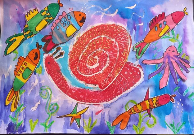 Такмичарски рад 191 Аутор: Леванг Мартин, 4. разред Школа: ОШ ,, Ђуро салај", Суботица Одломак из романа: Пужић Влада из Спорограда , испод мора Ментор: Хедвиг Шош, учитељица