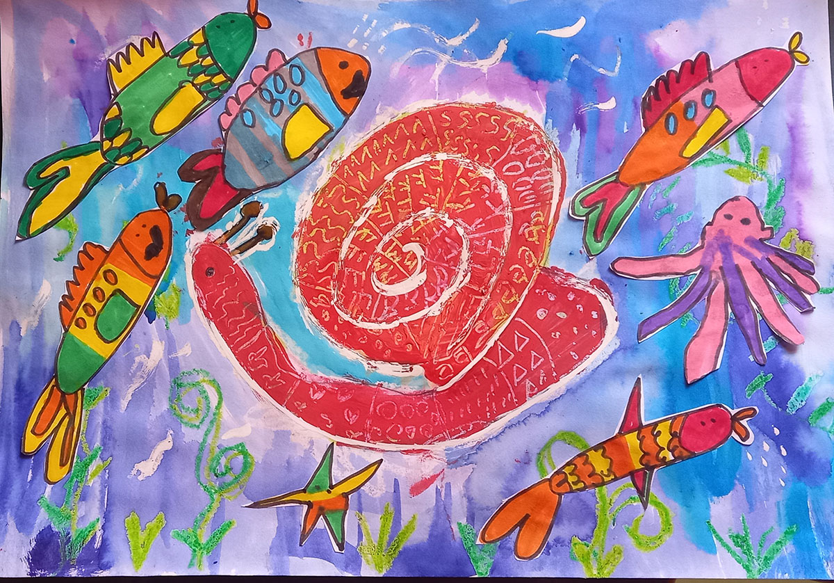 Такмичарски рад 191 Аутор: Леванг Мартин, 4. разред Школа: ОШ ,, Ђуро салај", Суботица Одломак из романа: Пужић Влада из Спорограда , испод мора Ментор: Хедвиг Шош, учитељица