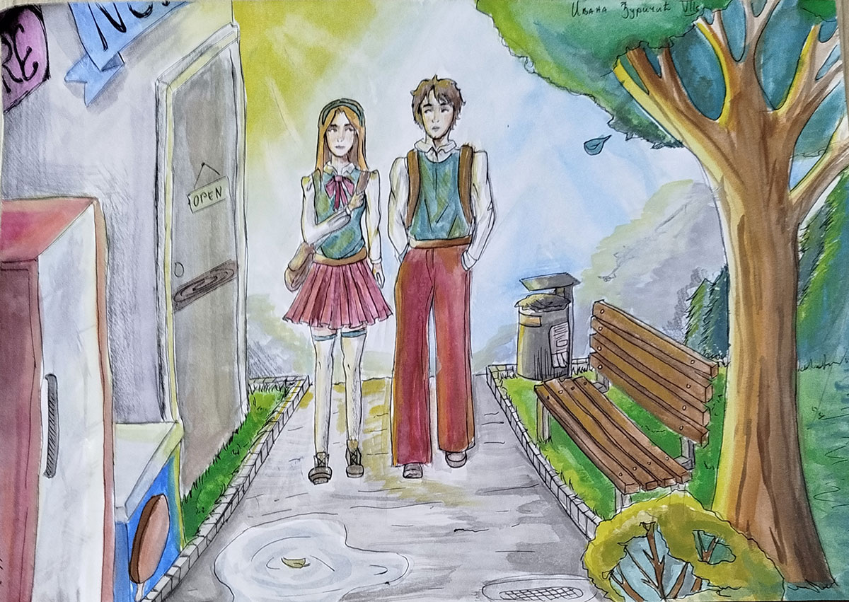 Такмичарски рад 225 Аутор: Ивана Ђуричић, 7. разред ОШ „Бранко Радичевић" Нови Београд Романа: „Не кради“ Ментор: Олга Кољеншић