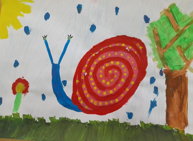 Такмичарски рад 250 Аутор: Лена Станојевић, 3/2 ОШ „Велимир Маркићевић" Мајданпек Романа: ,,Дечак змај и друге бајке“, прича „Пуж Влада из Спорограда“ Ментор: Драгана Арсић