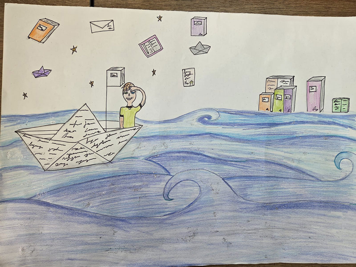 Такмичарски рад 260 Аутор: Хана Рагиповић, 8.разред ОШ ,,Др Џевад Љајић", Дуга Пољана Одломак из романа ,,Звездана бележница" Ментор: Мерсиха Тарић