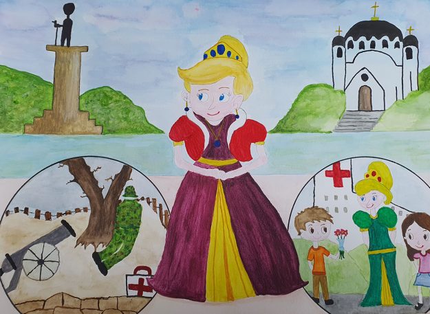 Такмичарски рад 262 Аутор: Аурора Миланко 3/1 ОШ „Никола Тесла" Нови Бановци Одломак из романа: „ Весна, богиња пролећа" Ментор: Мирјана Сарапа