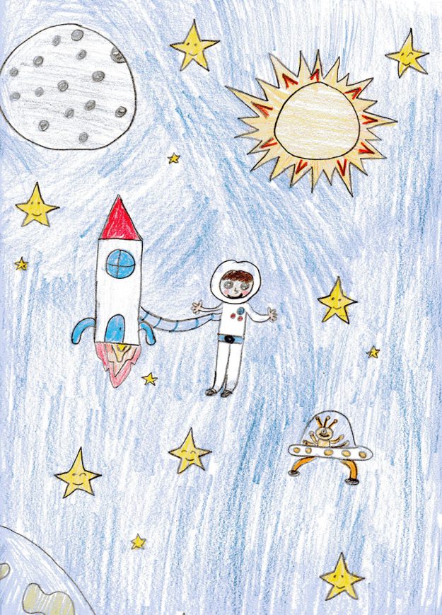 Такмичарски рад 271 Аутор: Доротеја Ниџовић 3/2 ОШ „Милинко Кушић”, Ивањица Роман: „Велика космичка авантура“ Ментор: Учитељица Душица Савић