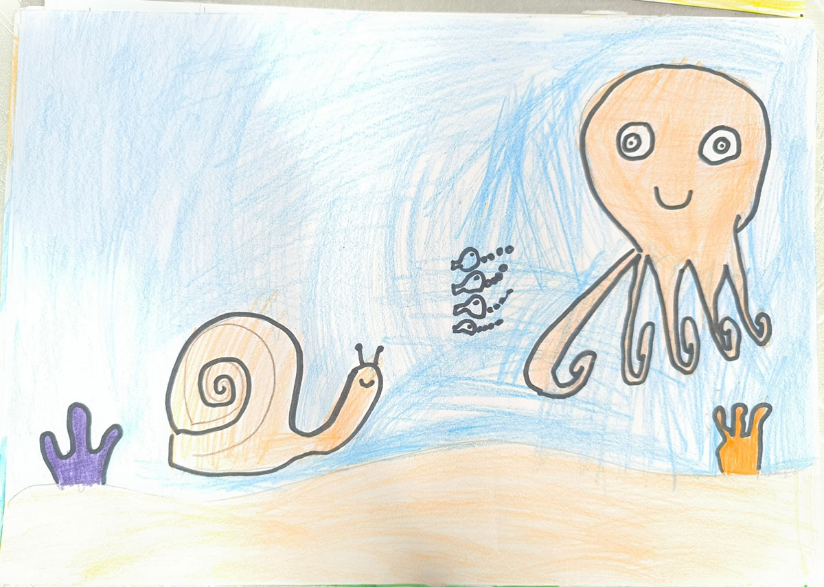 Такмичарски рад 280 Аутор: Зоја Пузић, други разред, 2-2, Основна школа „Милош Црњански”, Београд. Одломак из романа „Дечак Змај и друге бајке“, прича „Пужић Влада из Спорограда“. Ментор: Ватрослава Милојевић