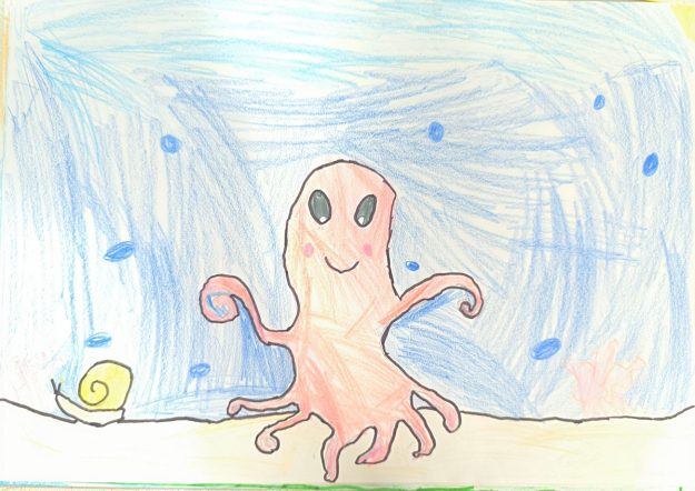 Такмичарски рад 282 Аутор: Јана Пантелић, други разред, 2-2, Основна школа „Милош Црњански”, Београд. Одломак из романа „Дечак Змај и друге бајке“, прича „Пужић Влада из Спорограда“. Ментор: Ватрослава Милојевић