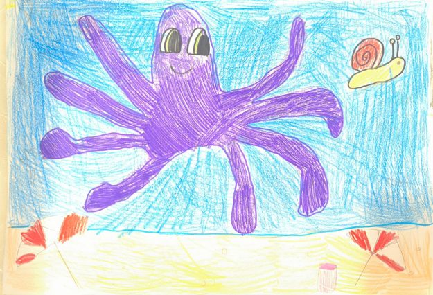 Такмичарски рад 286 Аутор: Мина Мајић, други разред, 2-2, Основна школа „Милош Црњански”, Београд. Одломак из романа „Дечак Змај и друге бајке“, прича „Пужић Влада из Спорограда“. Ментор: Ватрослава Милојевић