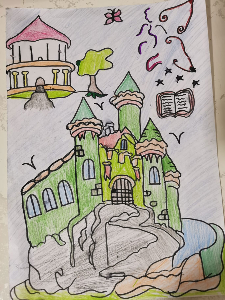 Такмичарски рад 294 Аутор: Санида Броња, 6. разред ОШ ,,Др Џевад Љајић", Дуга Пољана Одломак из романа ,,Дечак који је путовао кроз романе" Ментор: Мерсиха Тарић