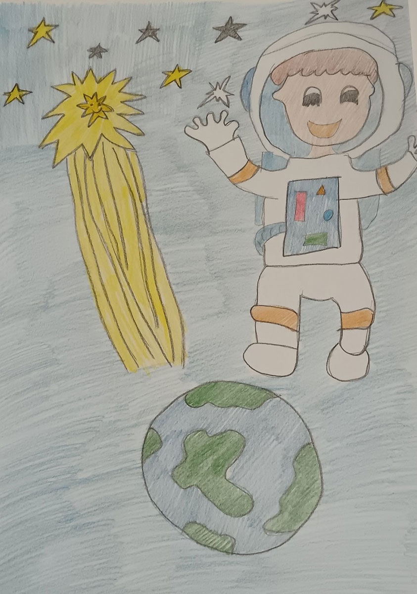 Такмичарски рад 297 Аутор: Алексеј Станојков, други разред ОШ „Краљ Александар I" Пожаревац роман: „Велика космичка авантура" Ментор: Ивана Мартиновић Никодијевић