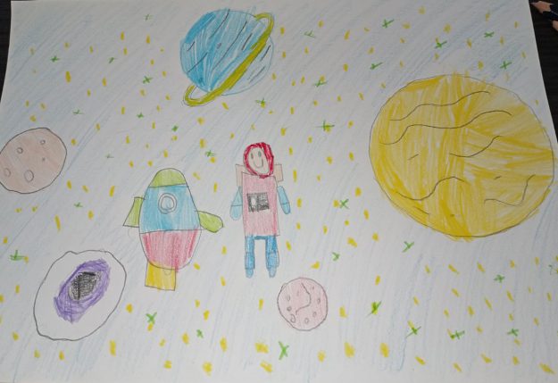 Такмичарски рад 298 Аутор: Андреј Ташић, други разред ОШ „Краљ Александар I" Пожаревац роман: „Велика космичка авантура" Ментор: Ивана Мартиновић Никодијевић