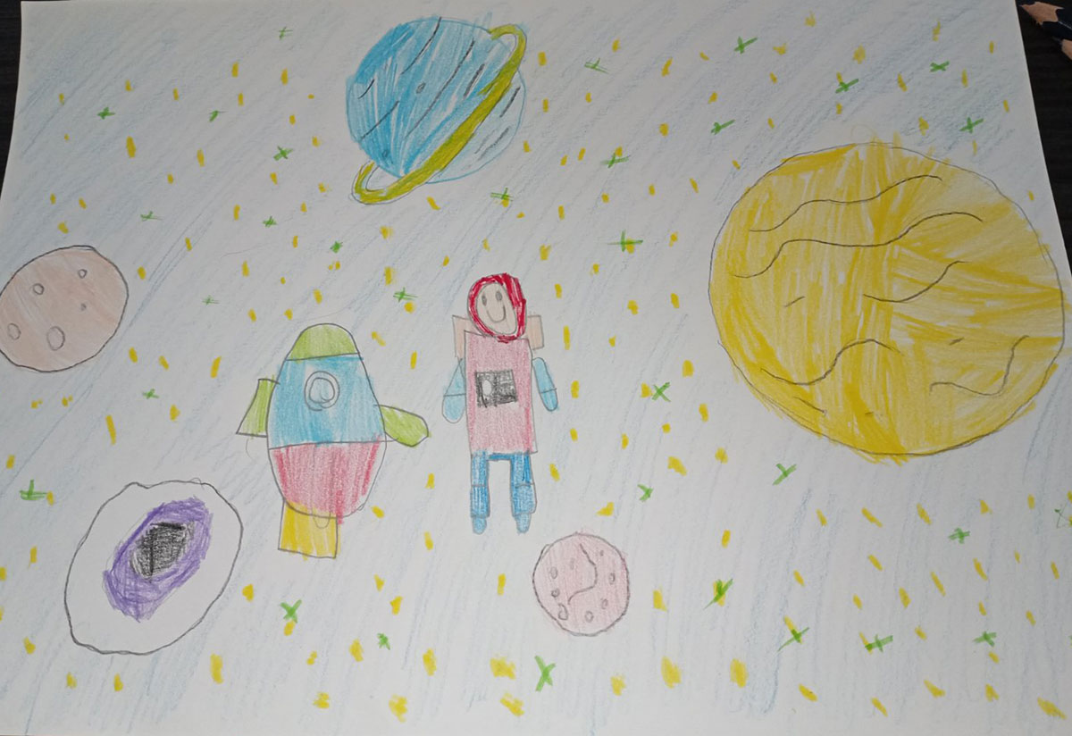 Такмичарски рад 298 Аутор: Андреј Ташић, други разред ОШ „Краљ Александар I" Пожаревац роман: „Велика космичка авантура" Ментор: Ивана Мартиновић Никодијевић