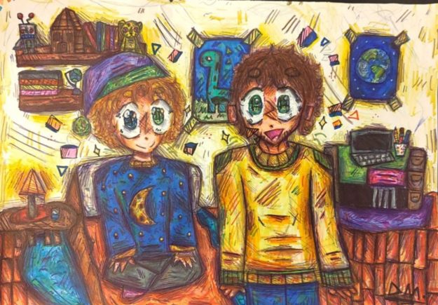 Такмичарски рад 300 Аутор: Дарја Манојловић, 6/3 ОШ „Скадарлија", Београд Роман: „Дечак који је путовао кроз романе" Ментор: Јасмина Ковачевић