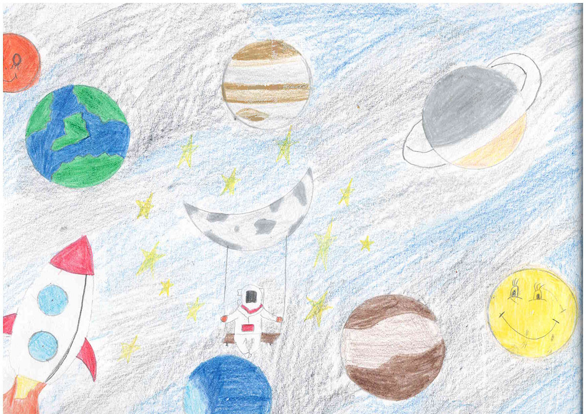 Такмичарски рад 317 Аутор: Александра Вучетић 4. разред ОШ „Жикица Јовановић Шпанац“Бела Црква код Крупња Одломак из романа ,,Велика космичка авантура" Ментор: Бојана Ранковић