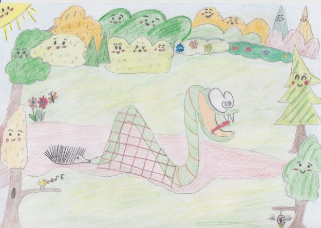 Такмичарски рад 320 Аутор: Анастасија Иветић, 4/1 ОШ „Браћа Барух“ Београд Дело: Бајка о Баба Јаги Ментор: Предраг Кнежевић