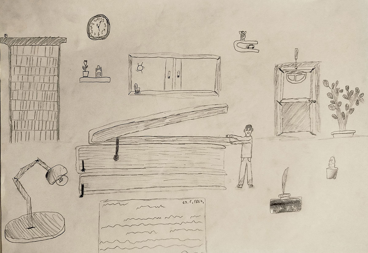 Такмичарски рад 335 Аутор: Лука Тичерић 5/1 ОШ „Петар Петровић Његош“, Зрењанин Роман: „Дечак који је путовао кроз романе"