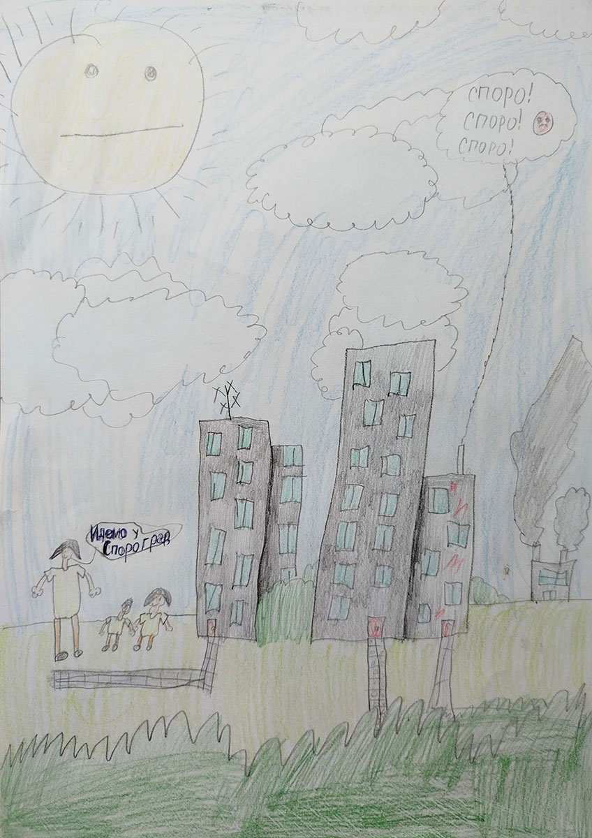 Такмичарски рад 348 Аутор: Милош Секулић 2.разред, ОШ "Миливоје Боровић", Мачкат Роман: "Дечак Змај и друге бајке" ("Пужић Влада из Спорограда") Ментор: Марија Спасенић