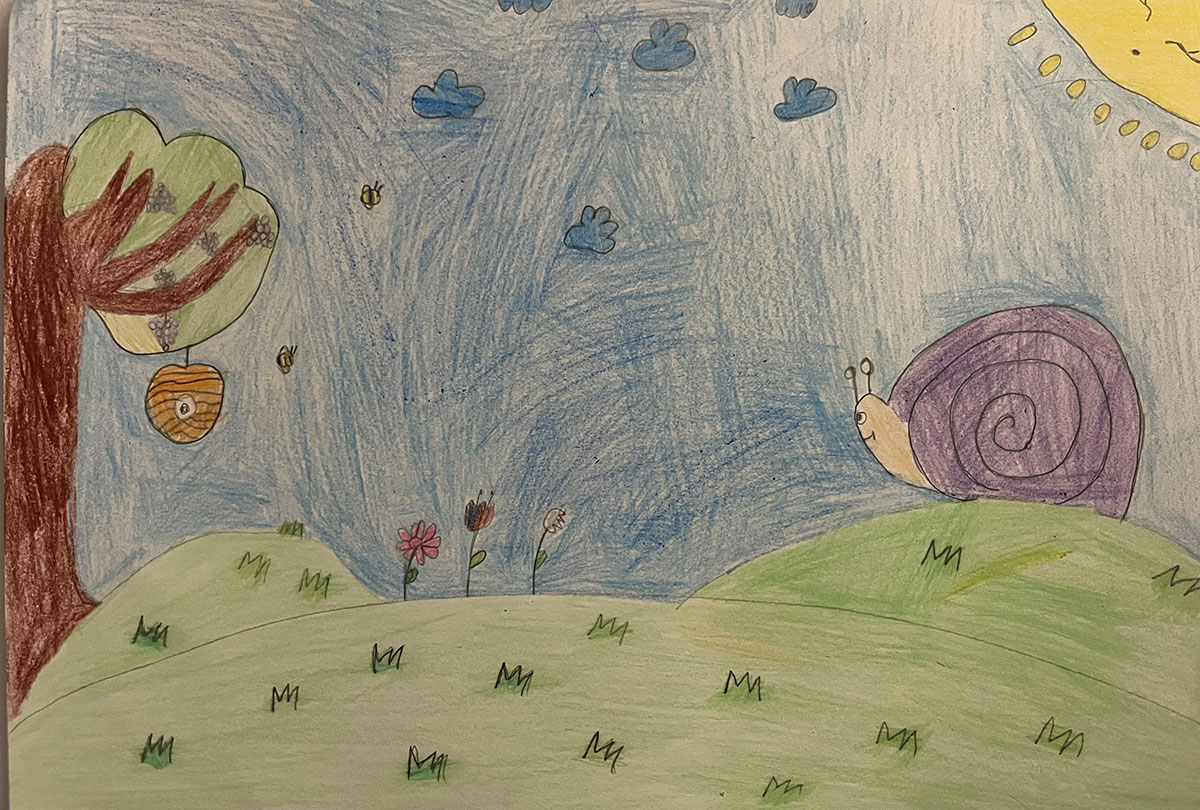 Такмичарски рад 357 Аутор: Ленка Стоилковић, 2/3 ОШ ,,Милош Црњански", Београд, Одломак из романа ,,Дечак змај и друге бајке", прича ,,Пуж Влада из Спорограда" Ментор: учитељица Светлана Живковић